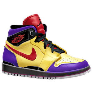 Classic Air Jordan Shoes PNG rig5 PNG image with transparent background