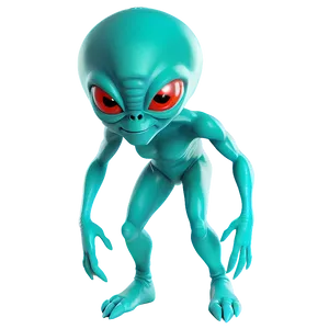 Classic Alien Cartoon Png Gap PNG Image