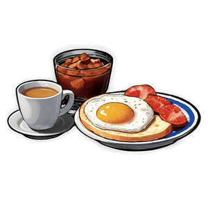 Classic American Breakfast PNG 05212024 PNG image with transparent background