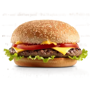 Classic American Hamburger Recipe Png Ngg91 PNG Image