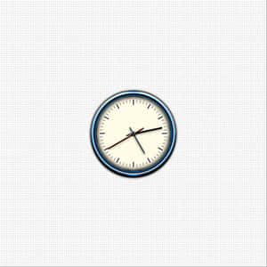 Classic Analog Wall Clock PNG with transparent background