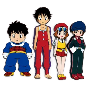 Classic Anime Characters Png Ohi15 PNG Image