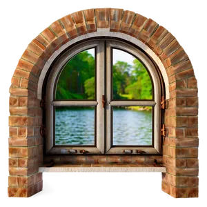 Classic Arch Window Png Kre91 PNG Image