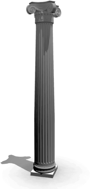 Columns Png Image - 3d Column Png, Transparent Png PNG with transparent background