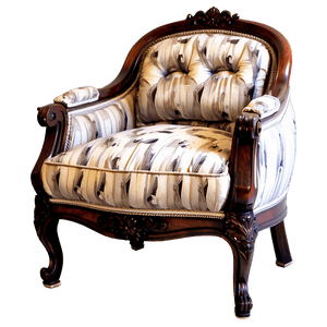 Classic Armchair Design PNG lmp PNG with transparent background