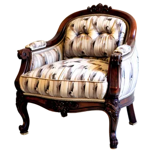 Classic Armchair Design Png Lmp PNG Image