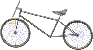 Classic B M X Bike Profile PNG Image