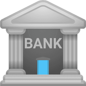 Bank Png Image Background - Bank Emoji Png, Transparent Png PNG with transparent background