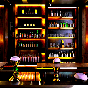 Classic Bar Interior Design PNG yva PNG image with transparent background
