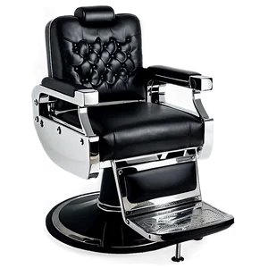 Classic Barber Salon Chair Png Lpe73 PNG Image