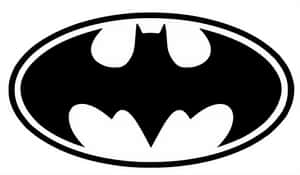 Classic_ Batman_ Logo PNG image with transparent background