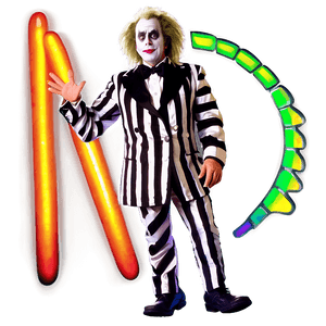Classic Beetlejuice Character PNG rda74 PNG image with transparent background