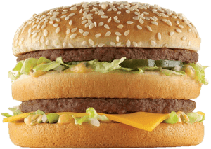 #bigmac - Mcdonalds Burger Big Mac, HD Png Download PNG