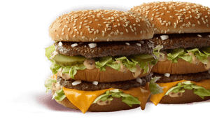 Big Mac Mcdonalds Canada, HD Png Download PNG