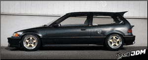 Osaka Jdm Ef Civic - Civic Ef Devil Wing PNG image with transparent background