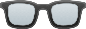 Glasses Icon - Glasses Emoji Png, Transparent Png PNG with transparent background