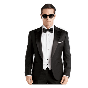 Classic Black Tuxedo PNG glh PNG image with transparent background