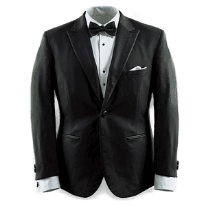 Classic Black Tuxedo PNG rky PNG image with transparent background