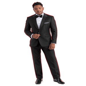 Classic Black Tuxedo PNG upo PNG image with transparent background