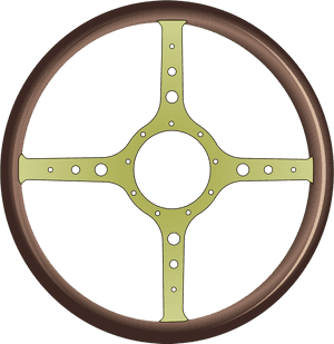 Hd Steering Wheel Clipart Png Muscle Car - Blue Circle, Transparent Png PNG image with transparent background