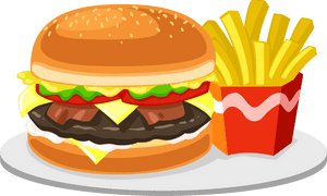 Food Png Transparent Free Images - Fast Food Clipart Png PNG image with transparent background
