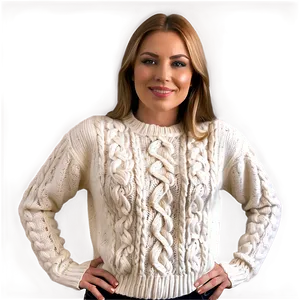 Classic Cable Knit Sweaters Png Nof54 PNG Image