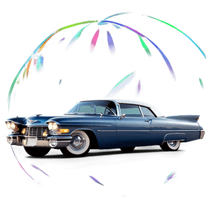 Classic Cadillac Car PNG att PNG image with transparent background