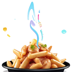 Classic Canadian Poutine Recipe Png Dhe PNG Image