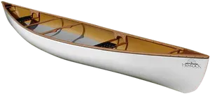 Classic Canoe Design PNG Image