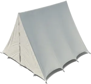 Classic Canvas Tent Design PNG Image