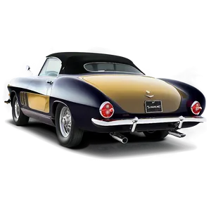 Classic Car Backside Png Rfv PNG Image