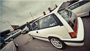 Osaka Jdm E-at Civic Devil Wing In Either Frp Or Carbon - Renault 5 Alpine PNG image with transparent background