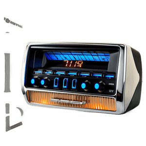 Classic Car Radio PNG avd PNG