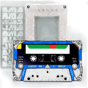 Classic Cassette Design PNG iee67 PNG