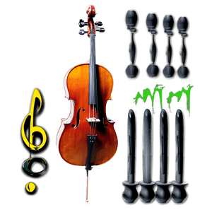 Classic Cello Music PNG 13 PNG