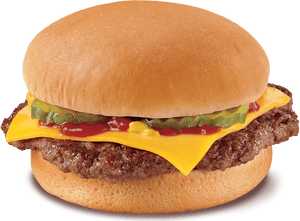 Cheeseburger Hamburger Chicken Fingers Fast Food Dq - Cheeseburger Transparent, HD Png Download PNG image with transparent background