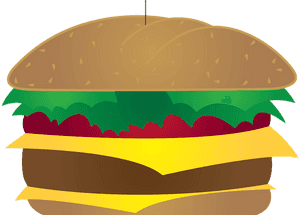 Cheeseburger Burger Fastfood Free Image On Pixabay - Cheeseburger, HD Png Download PNG image with transparent background