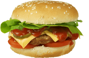 Transparent Cheeseburger Png - Cheeseburger, Png Download PNG image with transparent background
