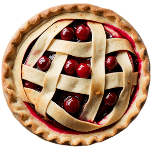 Classic Cherry Pie PNG aps PNG image with transparent background
