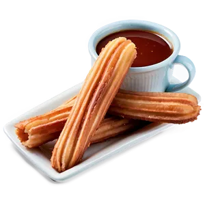 Classic Churros With Sauce Png Oei11 PNG Image