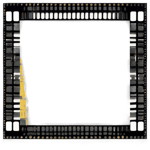 Classic Cinema Film Frame PNG kcq36 PNG