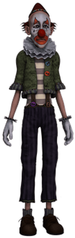 Clown Figure Fantasy Digital Art Isolated - Clown PNG image with transparent background