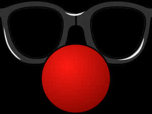Glasses Clipart Red - Clown Glasses And Nose, HD Png Download PNG