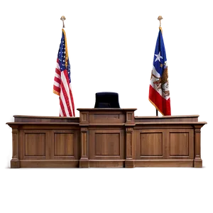 Classic Courtroom Setup Png Idx PNG Image