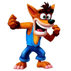 Classic Crash Bandicoot PNG 05212024 PNG image with transparent background