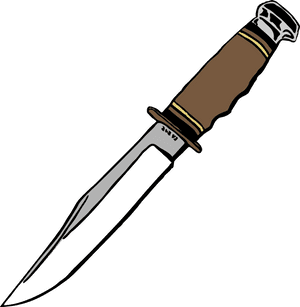 Hunting Knife Clip Art, HD Png Download PNG image with transparent background