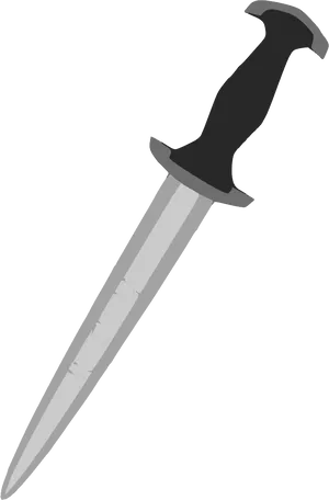 Classic Dagger Illustration PNG Image