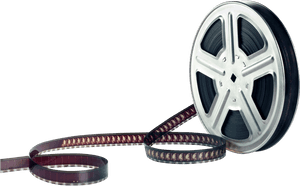 Classic Film Reeland Strip PNG image with transparent background