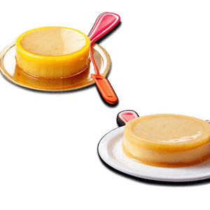 Classic Flan Dessert Preparation PNG wdq PNG with transparent background