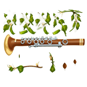Classic Flute PNG pdn PNG